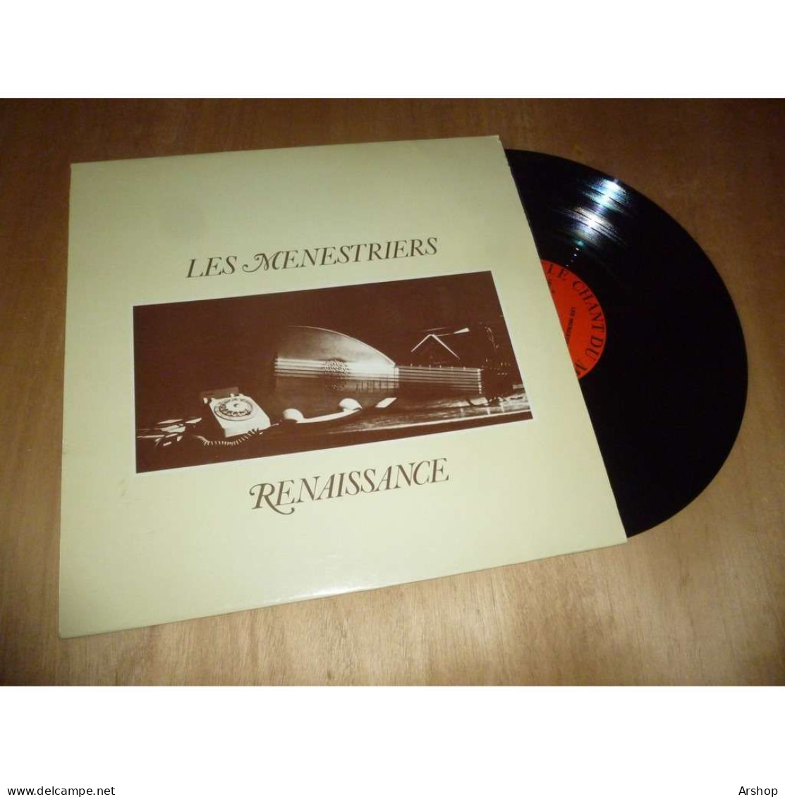 LES MENESTRIERS Renaissance FOLK FRANCE - LECHANT DU MONDE LDX 74727 Lp 1980 - Country Y Folk