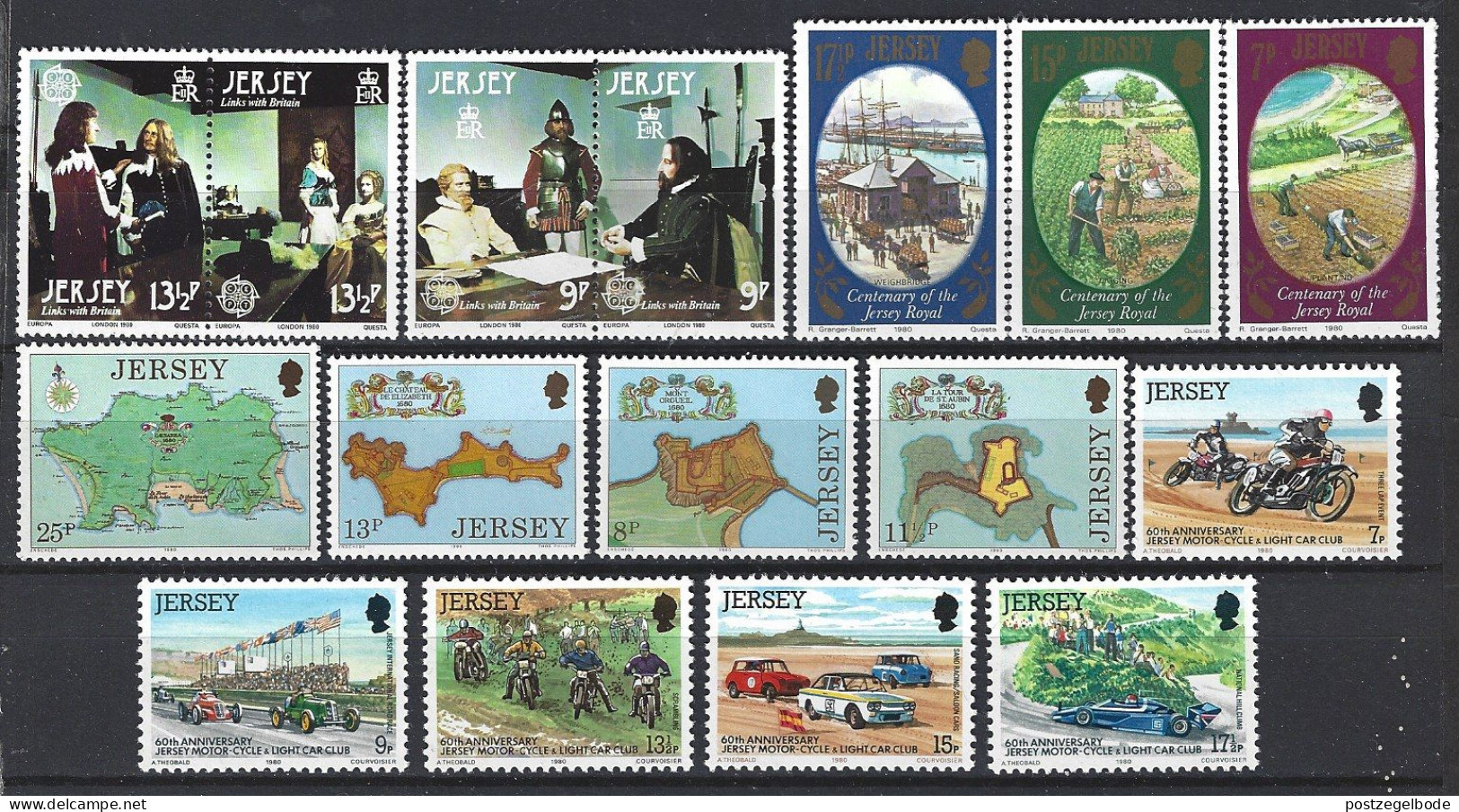 Jersey MNH ; Nice Small Collection - Jersey
