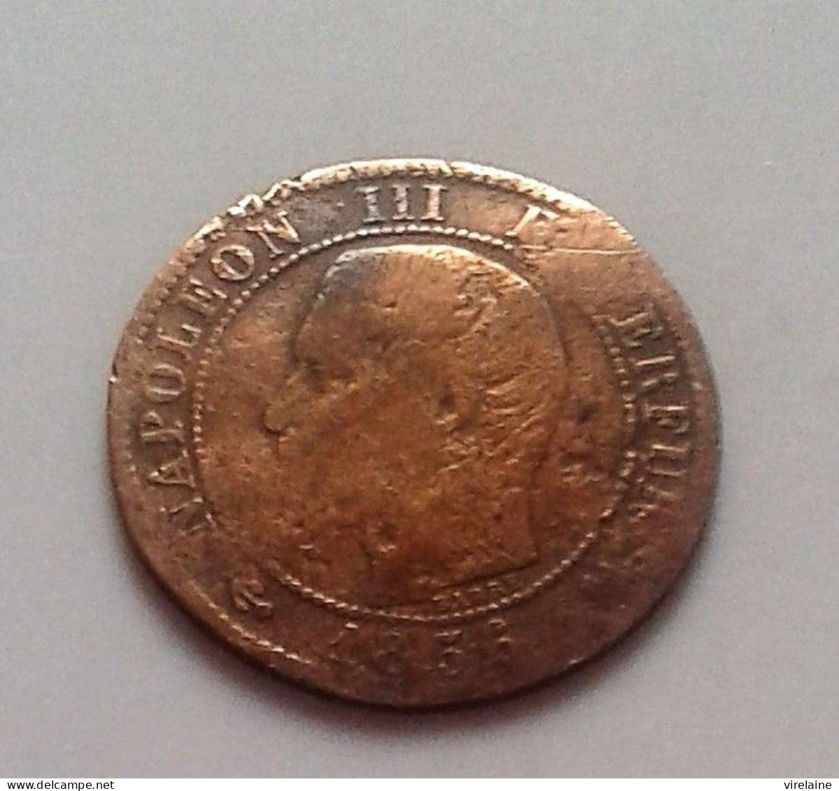 FRANCE  1 CENTIME 1856 B   NAPOLEON III  N° 15 - 1 Centime