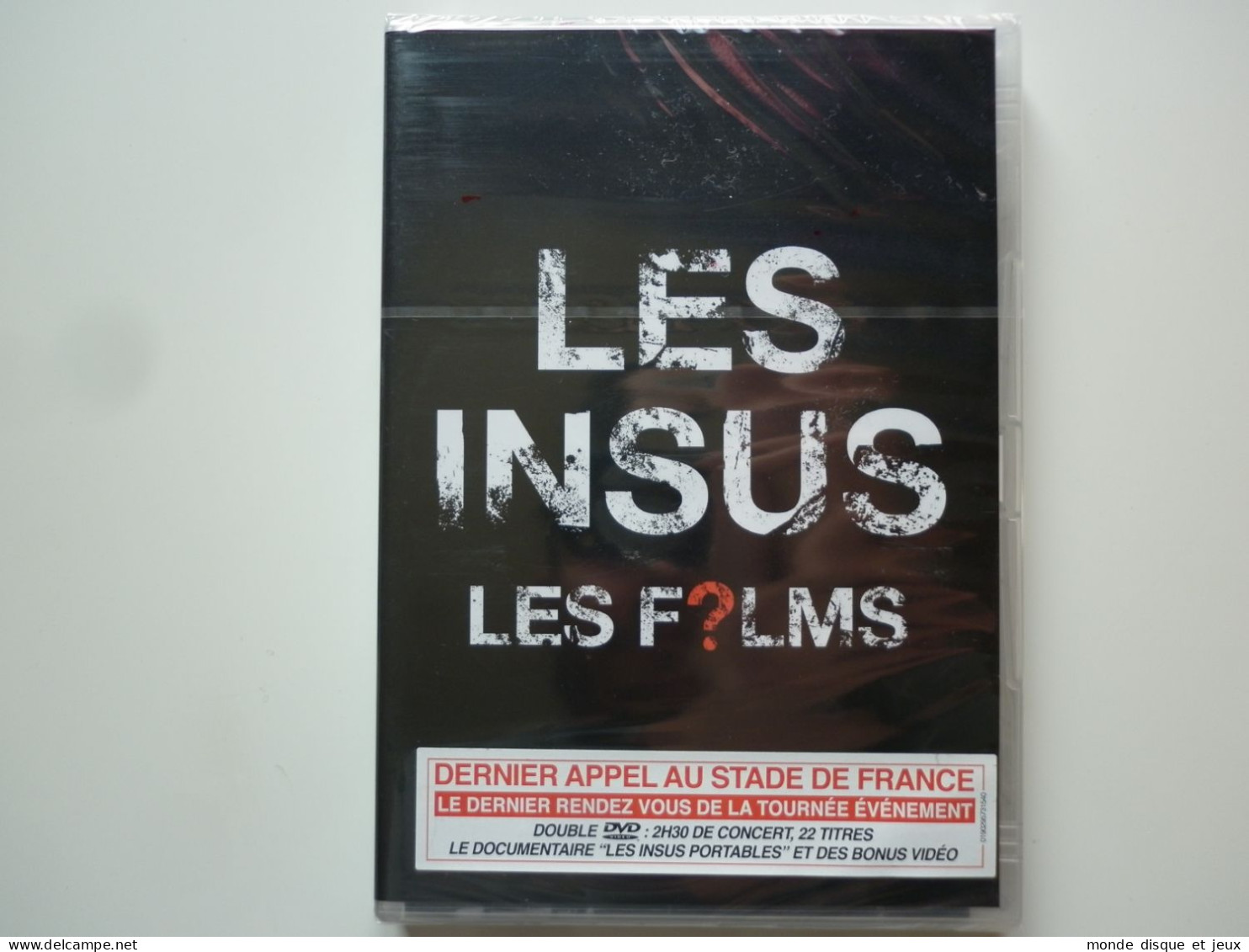 Les Insus Double Dvd Les Films Boîtier Plastique - Muziek DVD's