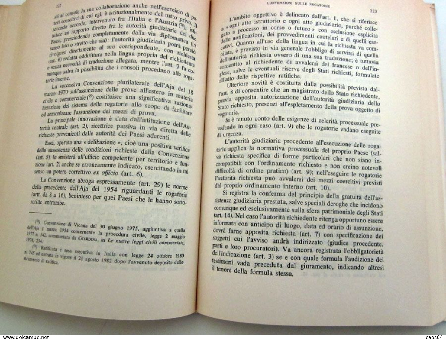 Il processo civile italiano e lo straniero G. Campeis A. De Pauli Giuffrè 1986