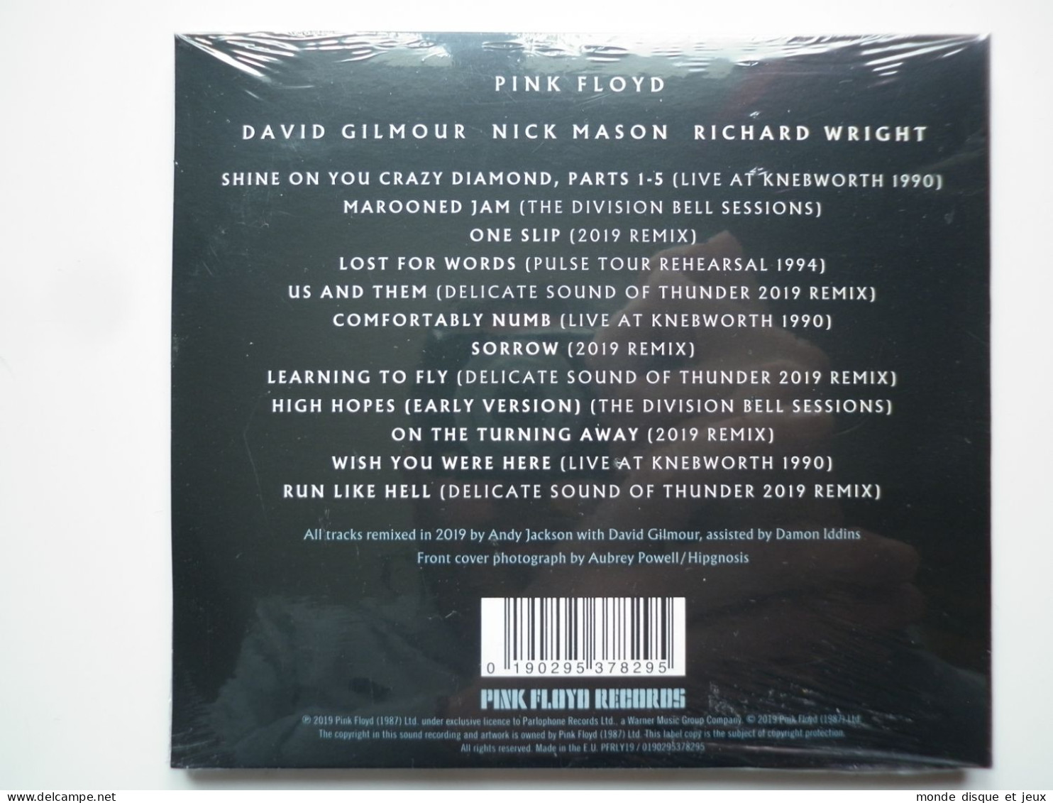 Pink Floyd Cd Album Digipack The Later Years 1987-2019 - Otros - Canción Francesa