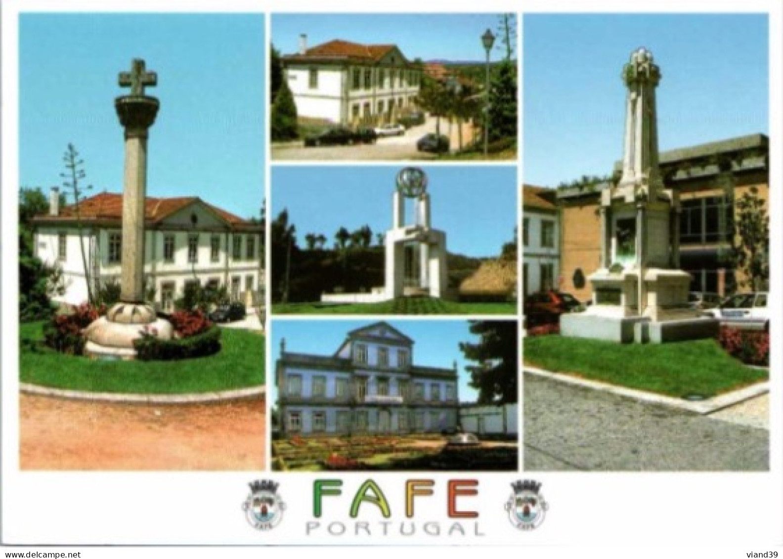 FAFE. -  Costa Verde. -  1991.   Timbre - Braga