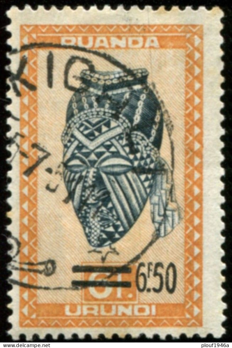 Pays : 411,2 (Ruanda-Urundi : Mandat Des Nations Unies)  Yvert Et Tellier N° :   175 (o) - Used Stamps