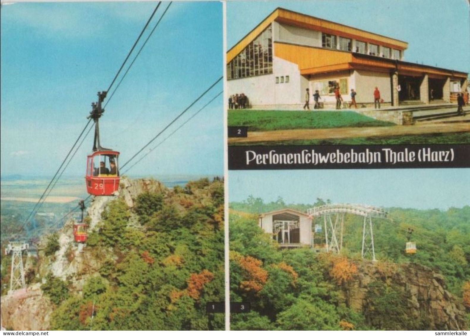 100283 - Thale - Personenschwebebahn - Ca. 1980 - Thale