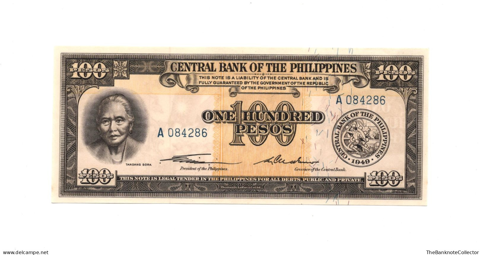 Philippines  100 Peso ND 1949 P-139 UNC - Filippijnen