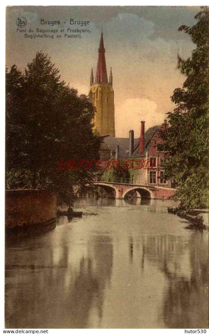 CPA BRUGES - FONT DU BEGUINAGE ET PRESBYTERE - Bredene