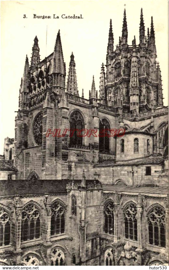 CPA BURGOS - LA CATHEDRAL - Burgos