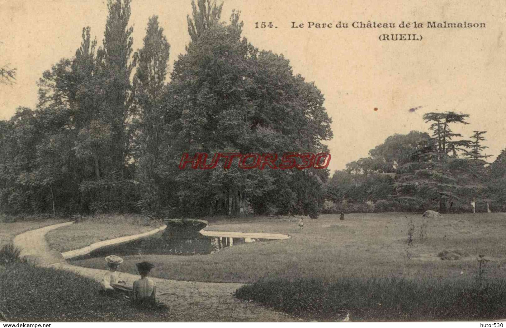 CPA RUEIL - LE PARC DU CHATEAU DE MALMAISON - Chateau De La Malmaison