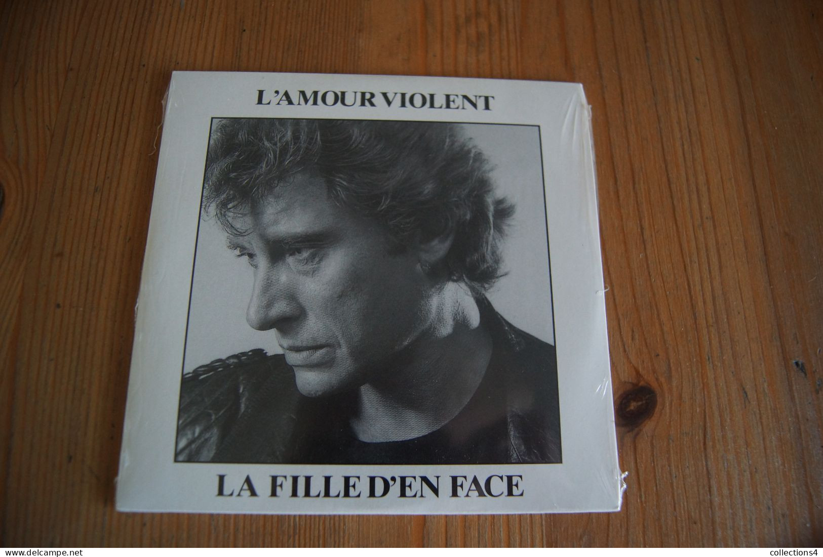 JOHNNY HALLYDAY L AMOUR VIOLENT CD NEUF SCELLE REPLICA DU SP   DE 1983 - Rock