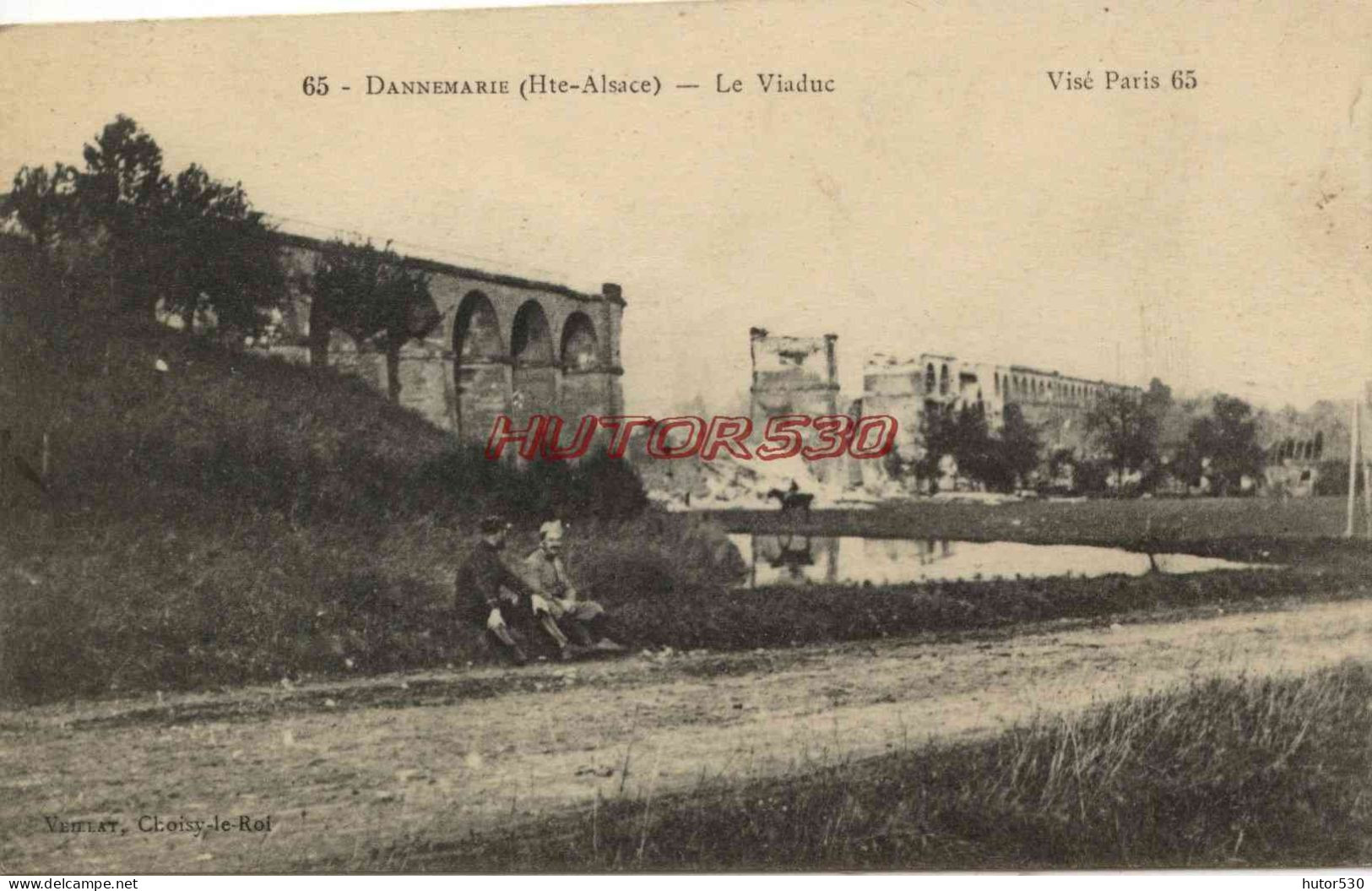 CPA DANNEMARIE - LE VIADUC - Dannemarie