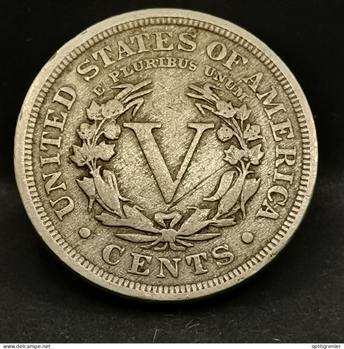 5 CENTS LIBERTY NICKEL AVEC CENTS 1903 USA - 1883-1913: Liberty (Libertà)