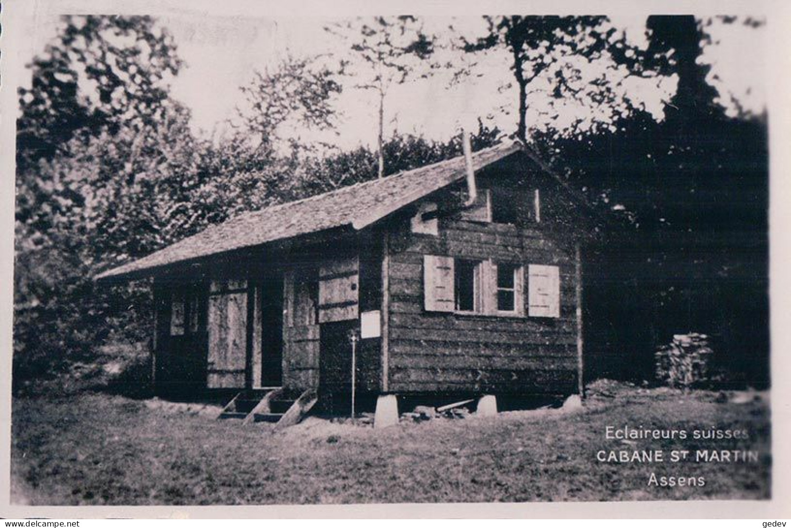 Assens VD, Cabane St Martin, Eclaireurs Suisses (1932) - Assens