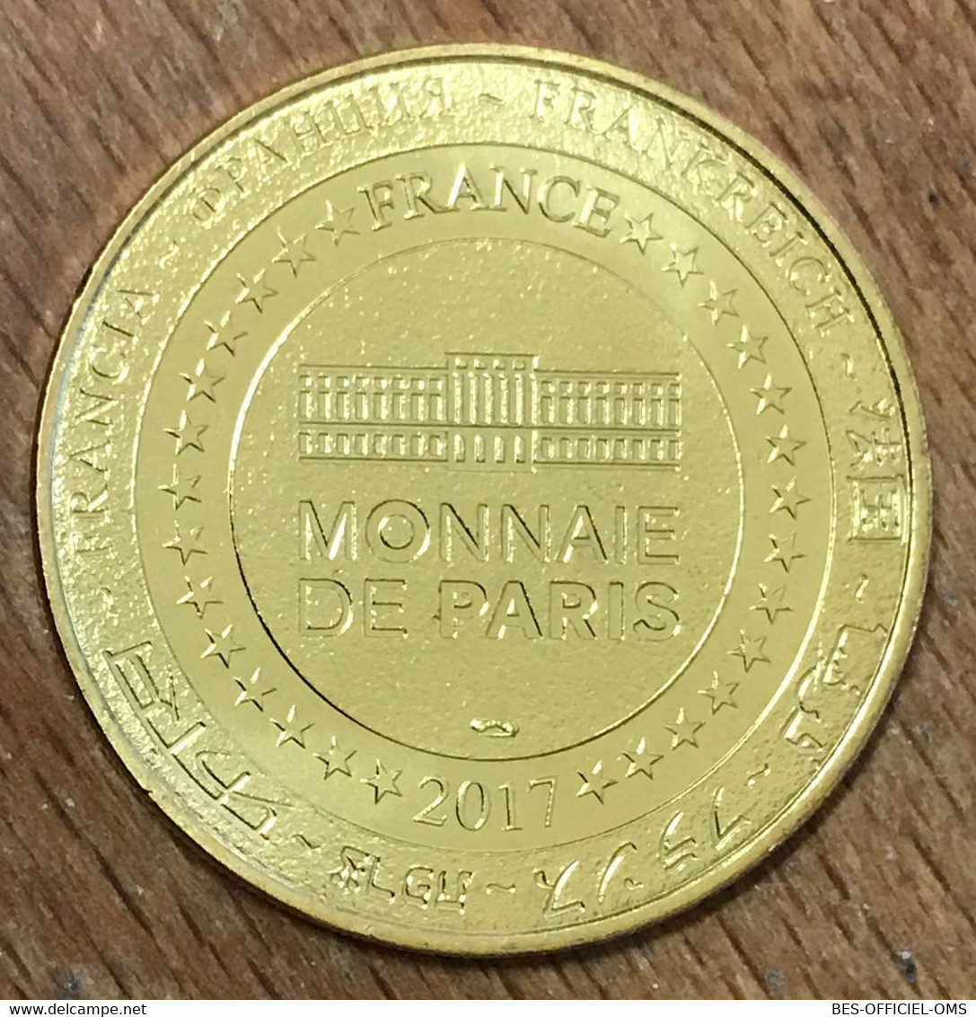 43 SAUGUES BÊTE DU GÉVAUDAN LE LOUP MDP 2017 MÉDAILLE SOUVENIR MONNAIE DE PARIS JETON TOURISTIQUE TOKENS MEDALS COINS - 2017