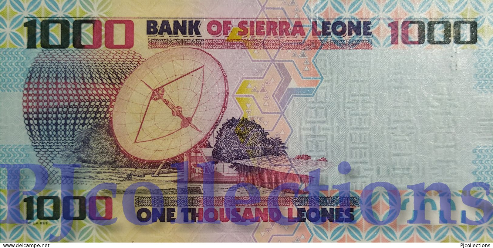 SIERRA LEONE 1000 LEONES 2021 PICK 30f UNC - Sierra Leone