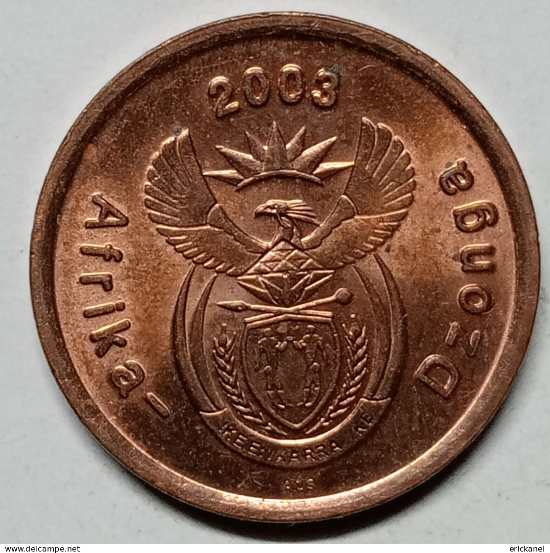 2003 SOUTH AFRICA 5 CENTS - Zuid-Afrika