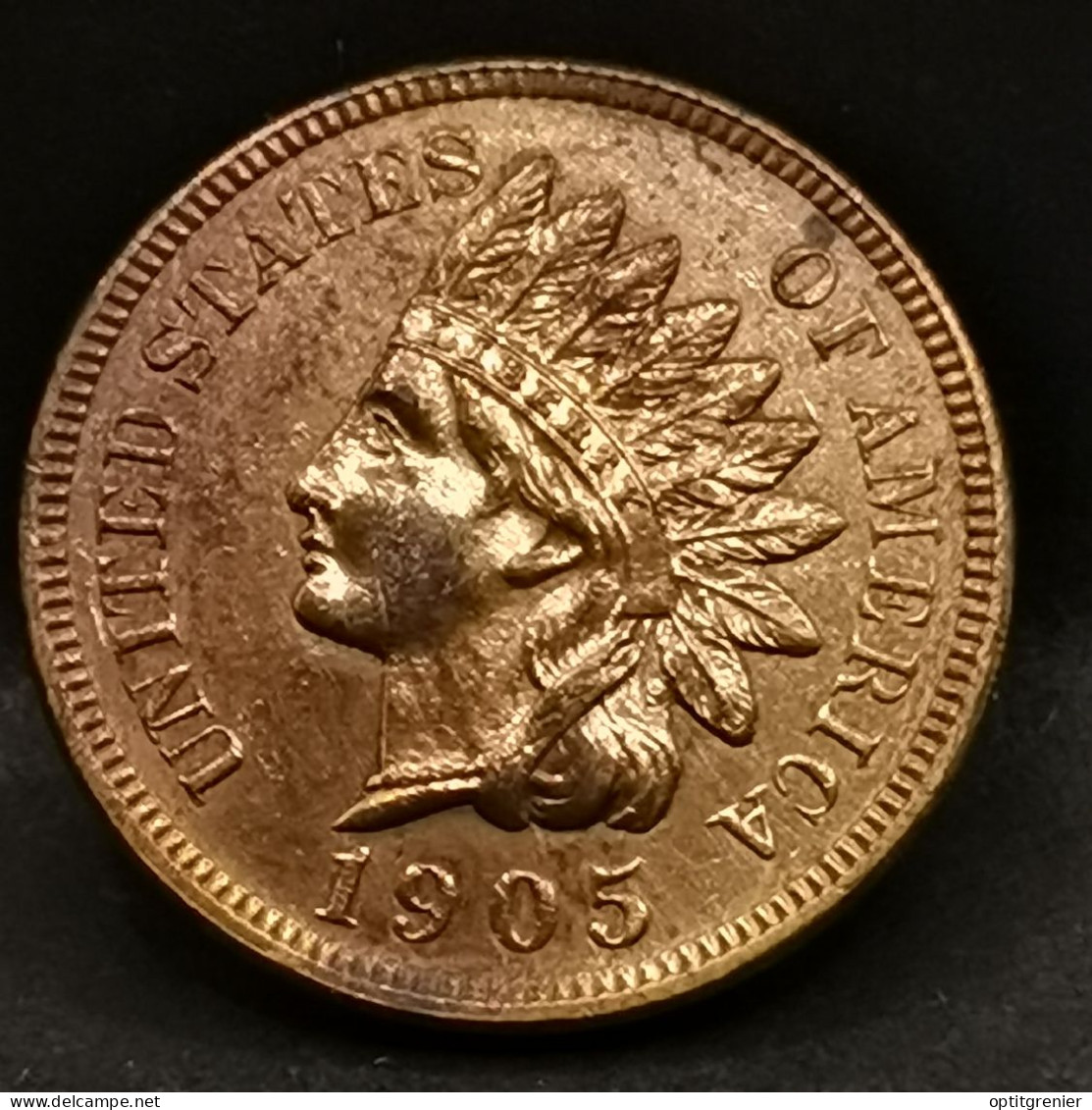 1 CENT INDIAN HEAD 1905 USA / TETE D'INDIEN - 1859-1909: Indian Head