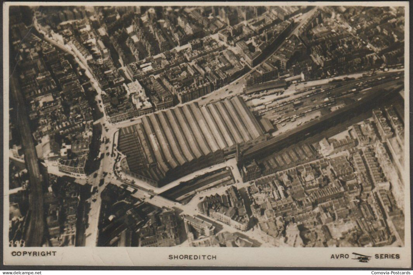 Shoreditch, London, C.1930 - Avro Series RP Postcard - London Suburbs