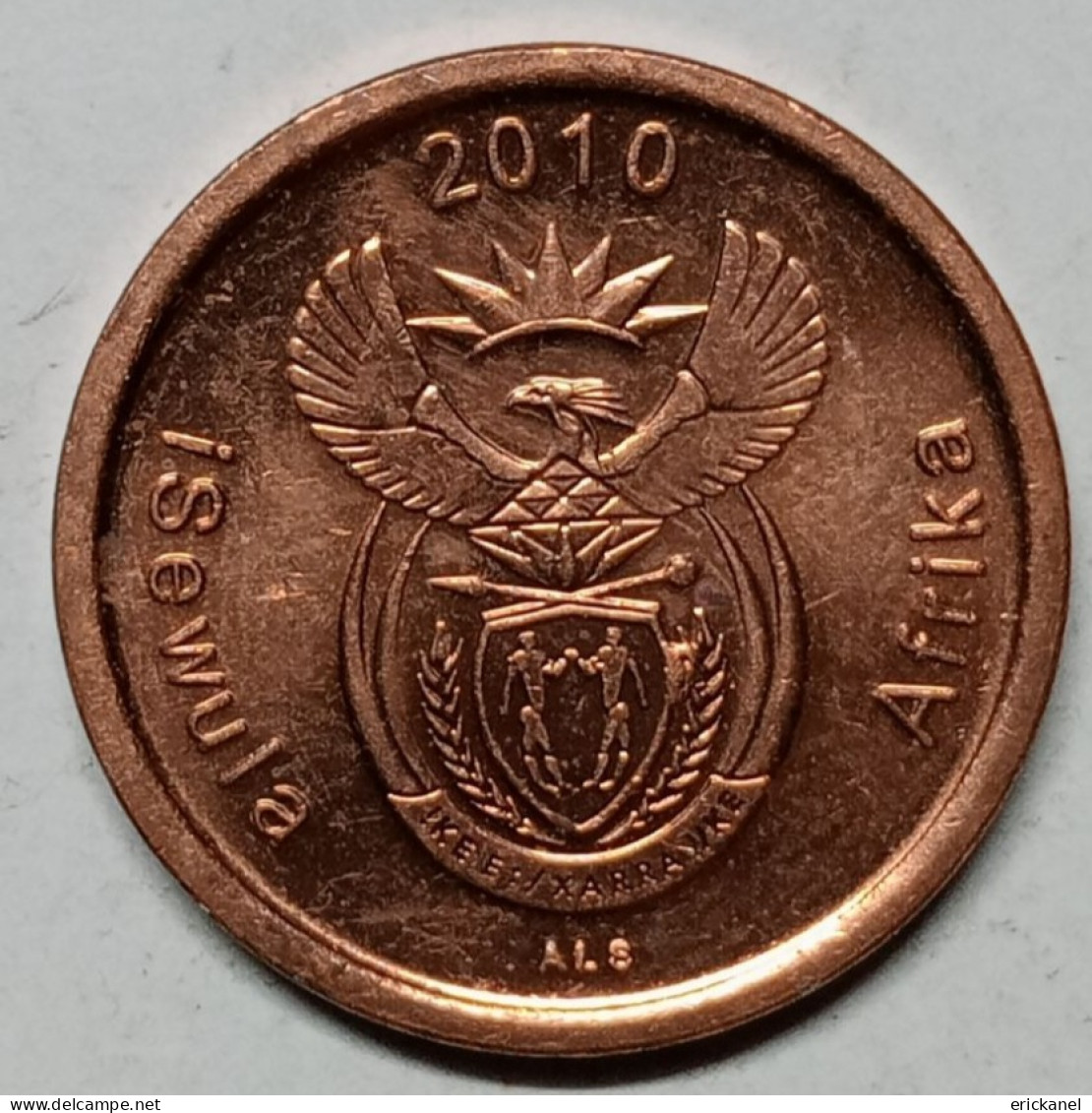 2010 SOUTH AFRICA 5 CENTS - Sudáfrica