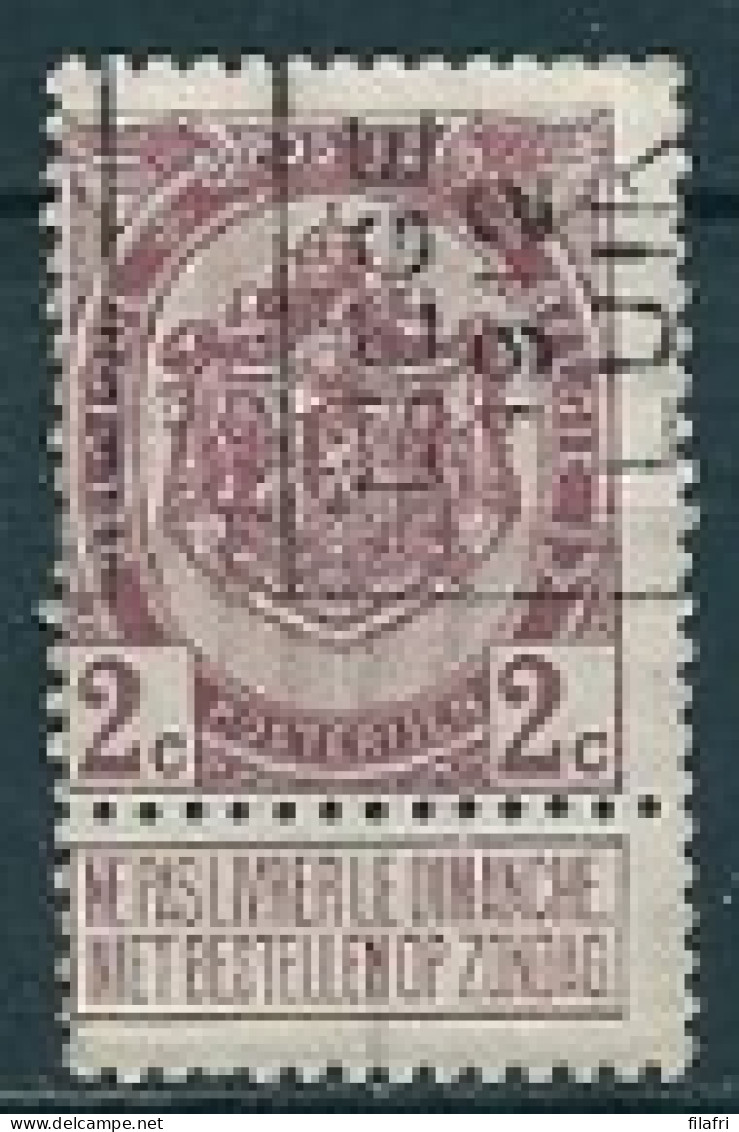 1953 Voorafstempeling Op Nr 82 - LIEGE 1912 LUIK - Positie A - Rollo De Sellos 1910-19