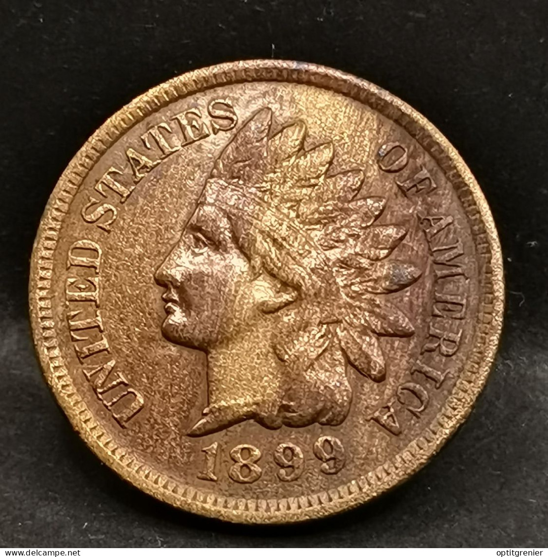 1 CENT INDIAN HEAD 1899 USA / TETE D'INDIEN - 1859-1909: Indian Head