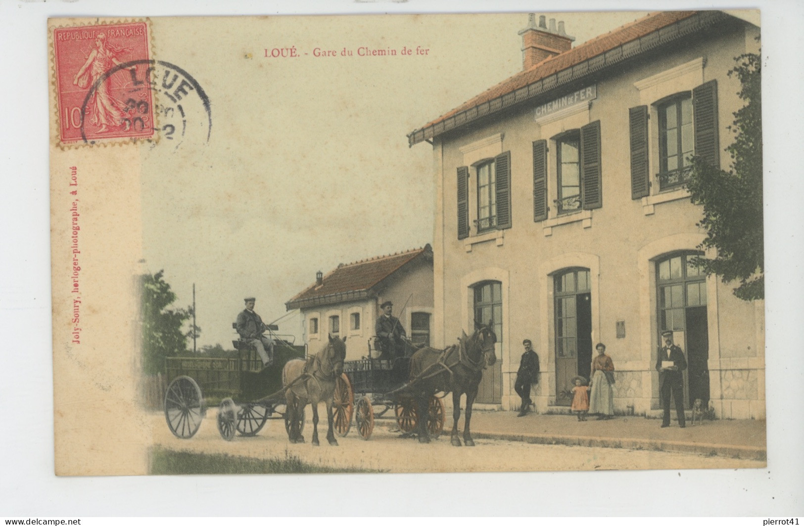 LOUÉ - Gare Du Chemin De Fer - Loue