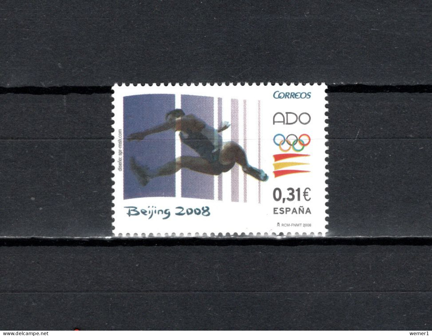 Spain 2008 Olympic Games Beijing, Stamp MNH - Sommer 2008: Peking