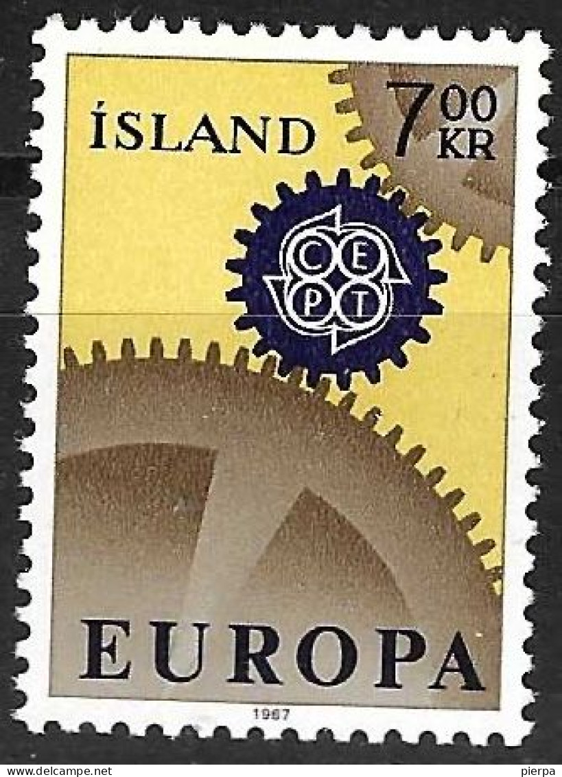 ISLANDA - 1967 - EUROPA - 7 KR - NUOVO MNH** (YVERT 364 - MICHEL 409) - Unused Stamps