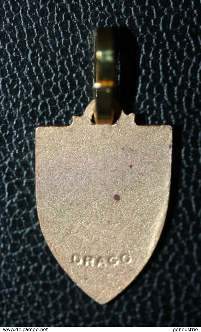 Pendentif Médaille Régionale émaiilée Années 60 "Toulon" Ed. Drago - Pendenti