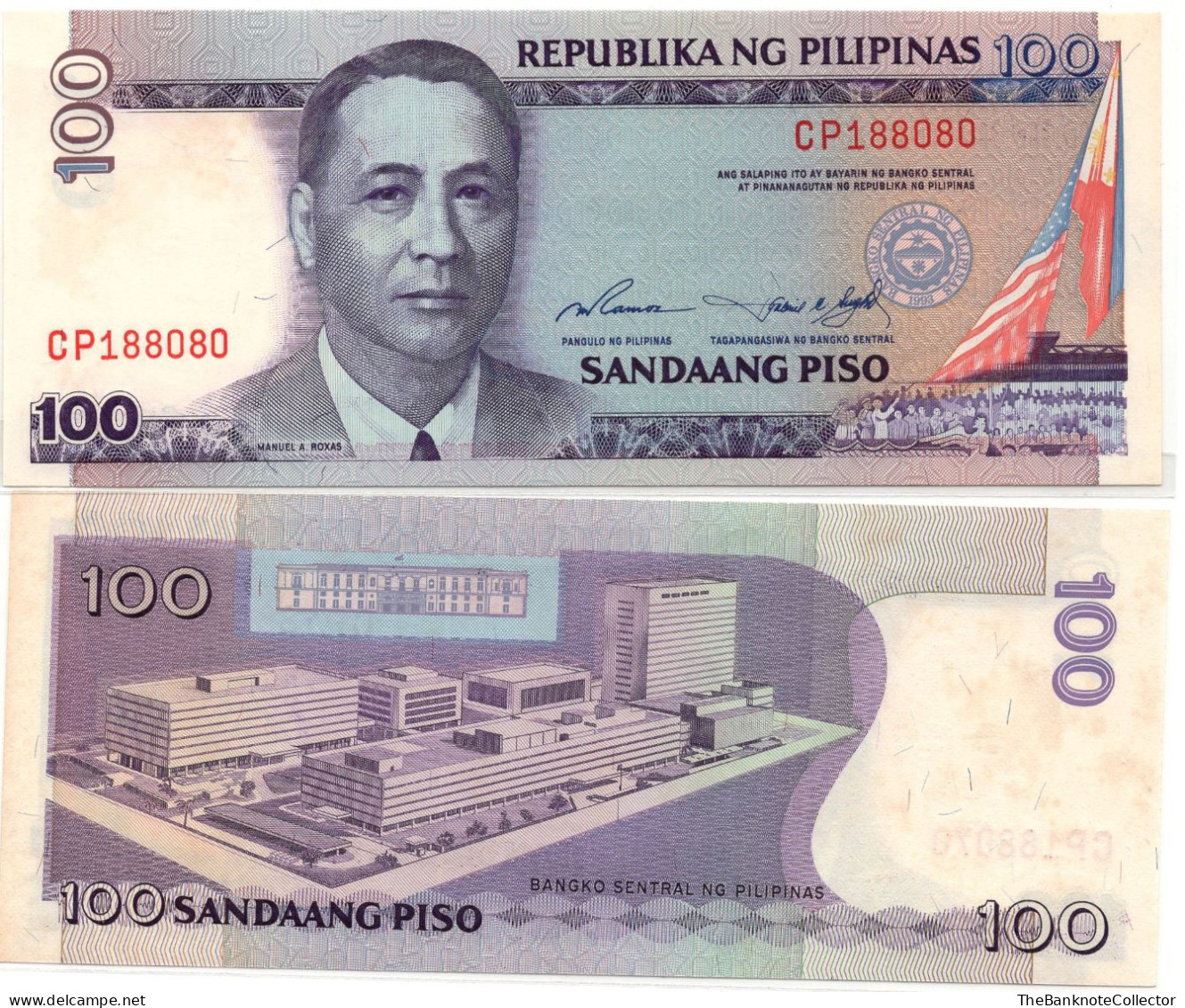 Philippines 100 Peso ND2009-2010 P-194 UNC - Filipinas