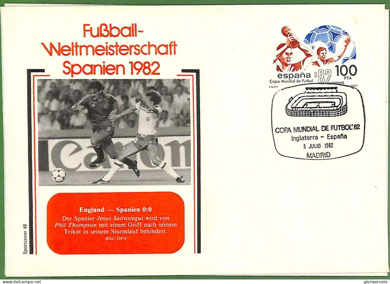 ZA1539 - SPAIN - Postal History - FOOTBALL World CUP 1982 Set Of 27 COVERS! - 1982 – Espagne