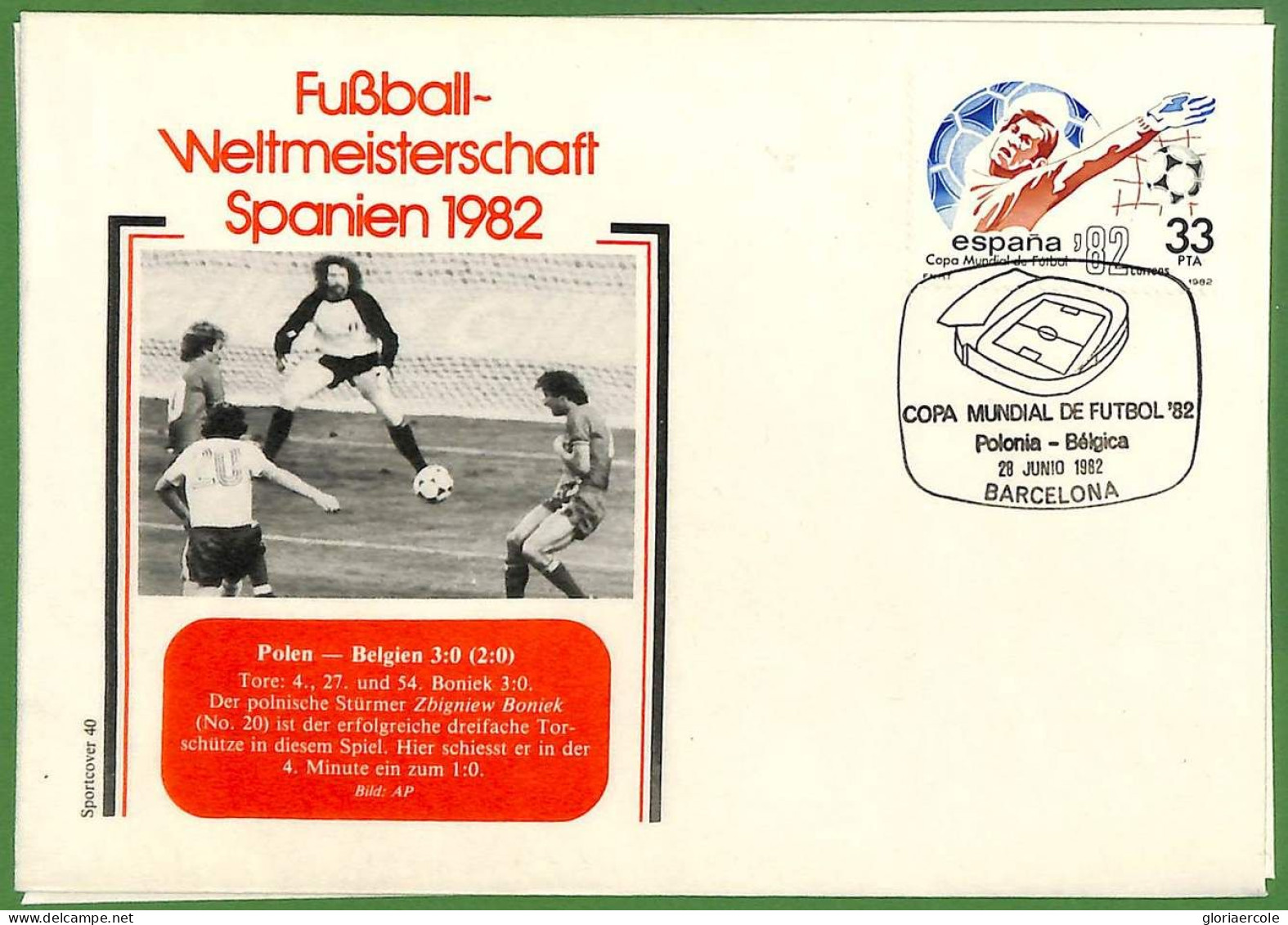 ZA1539 - SPAIN - Postal History - FOOTBALL World CUP 1982 Set Of 27 COVERS! - 1982 – Spain