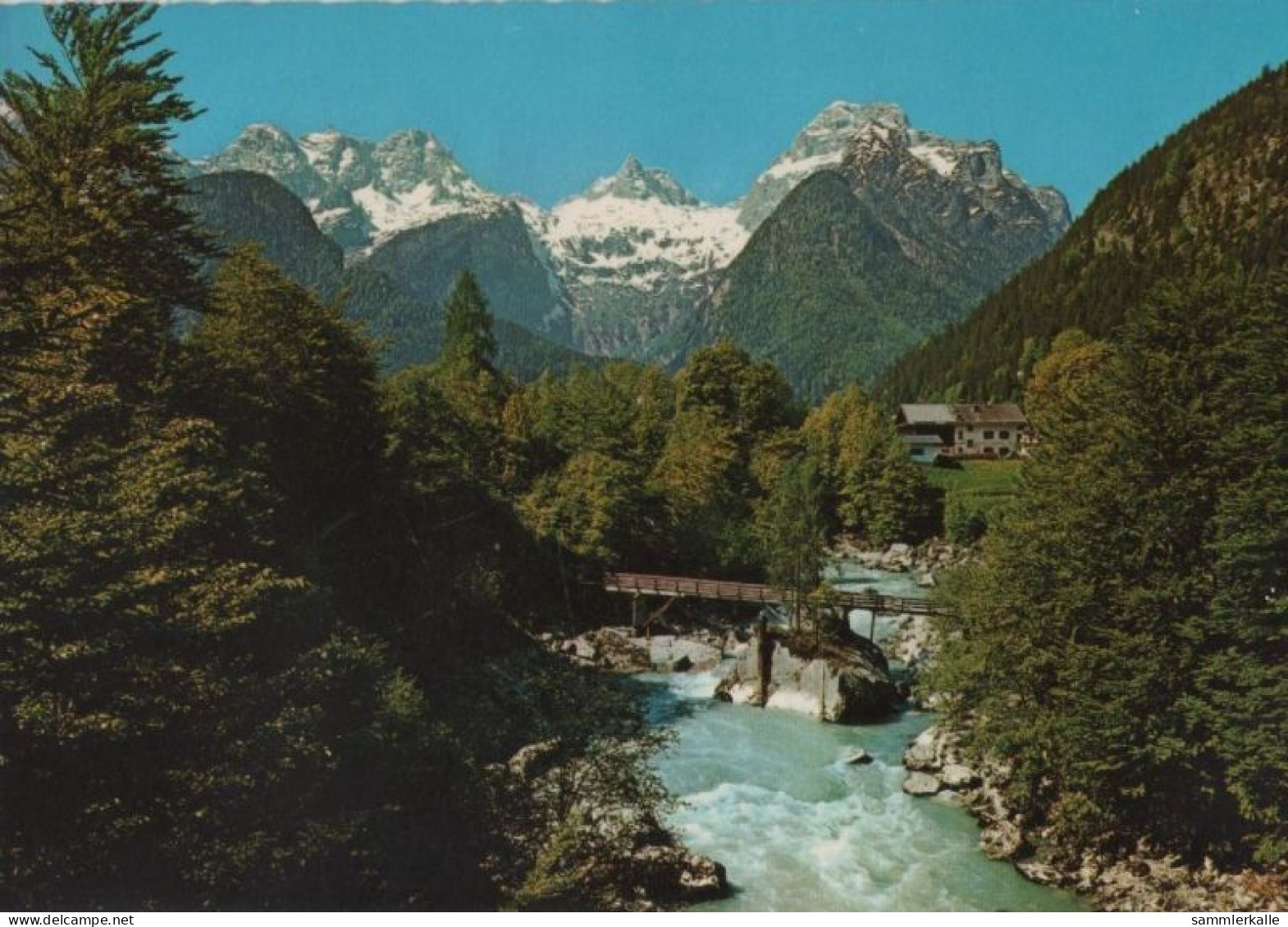 39129 - Österreich - Lofer - Saalcachschlucht Mit Teufelssteg - Ca. 1980 - Lofer