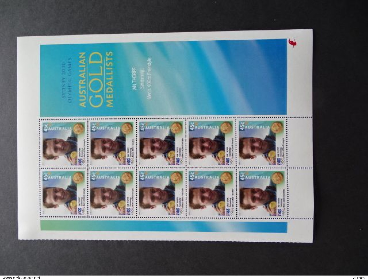 Australia MNH Michel Nr 1973 Sheet Of 10 From  2000 ACT - Neufs