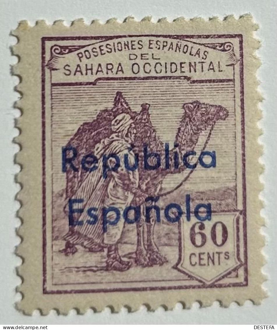 1932. SAHARA. Edifil Nº 44B. Nuevo Sin Fijasellos ** - Spanische Sahara