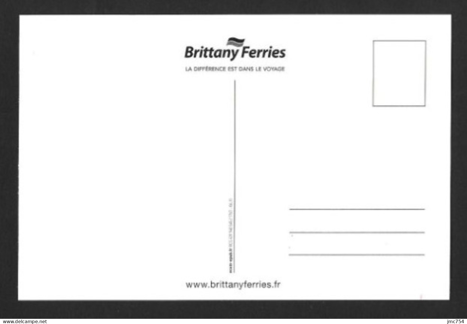 CPM.   Brittany Ferries.   Bateau.   Navigation.  Postcard. - Ferries