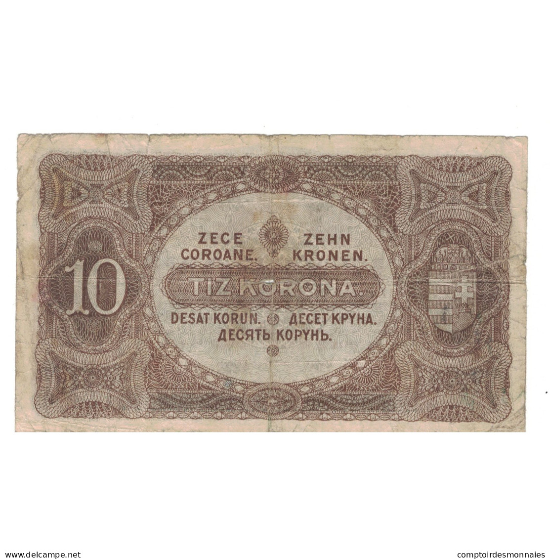 Billet, Hongrie, 10 Korona, 1920, 1920-01-01, KM:60, B - Hongarije