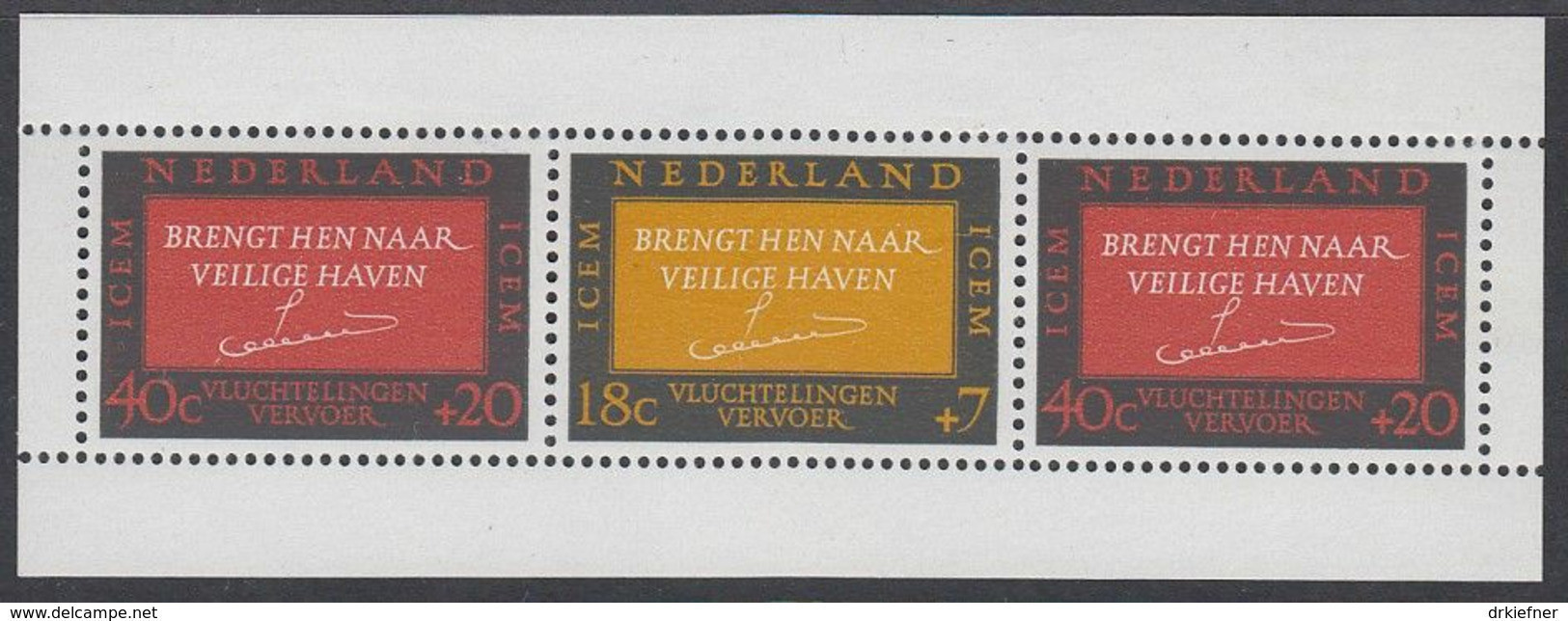 NIEDERLANDE Block 4, Postfrisch **, ICEM 1966 - Blocks & Sheetlets