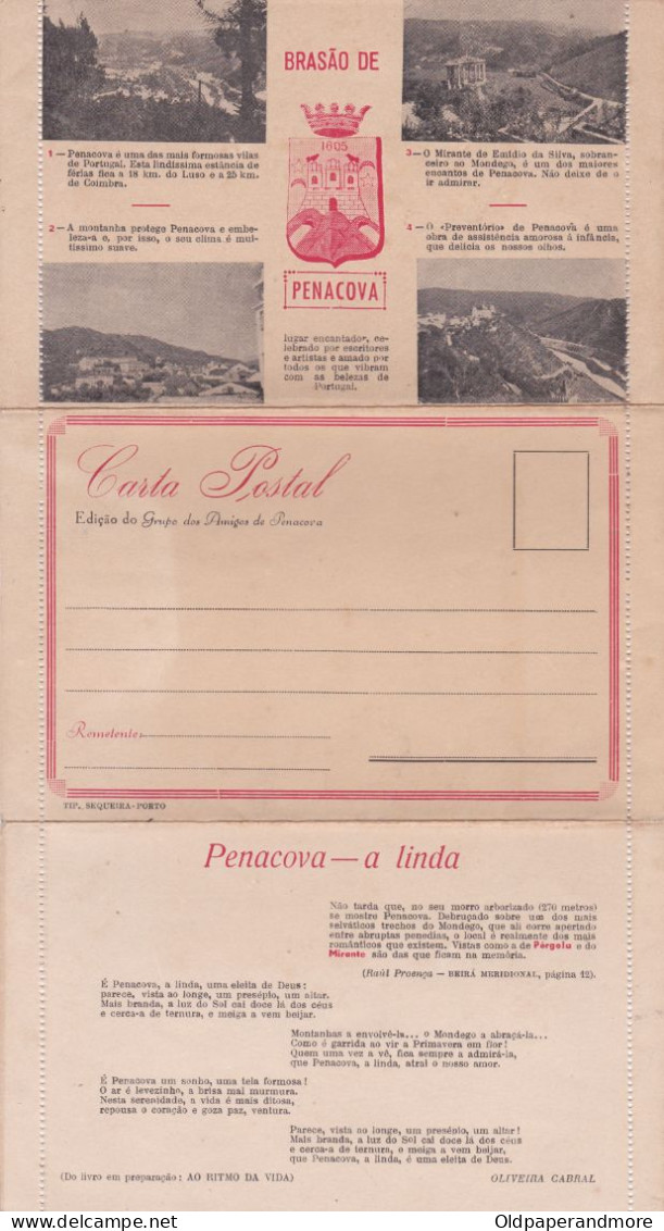 PORTUGAL - CARTA POSTAL - PENACOVA - Tarjetas – Máximo