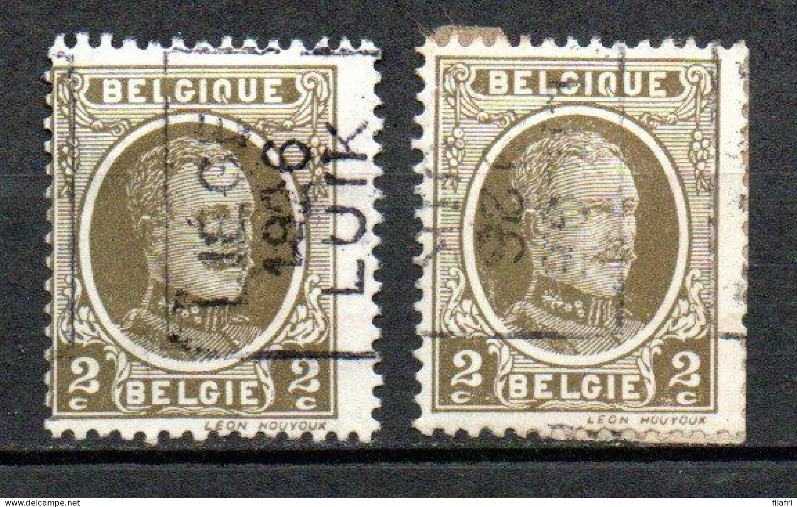 3717 Voorafstempeling Op Nr 191 - LIEGE 1926 LUIK - Positie A & B - Rollenmarken 1920-29