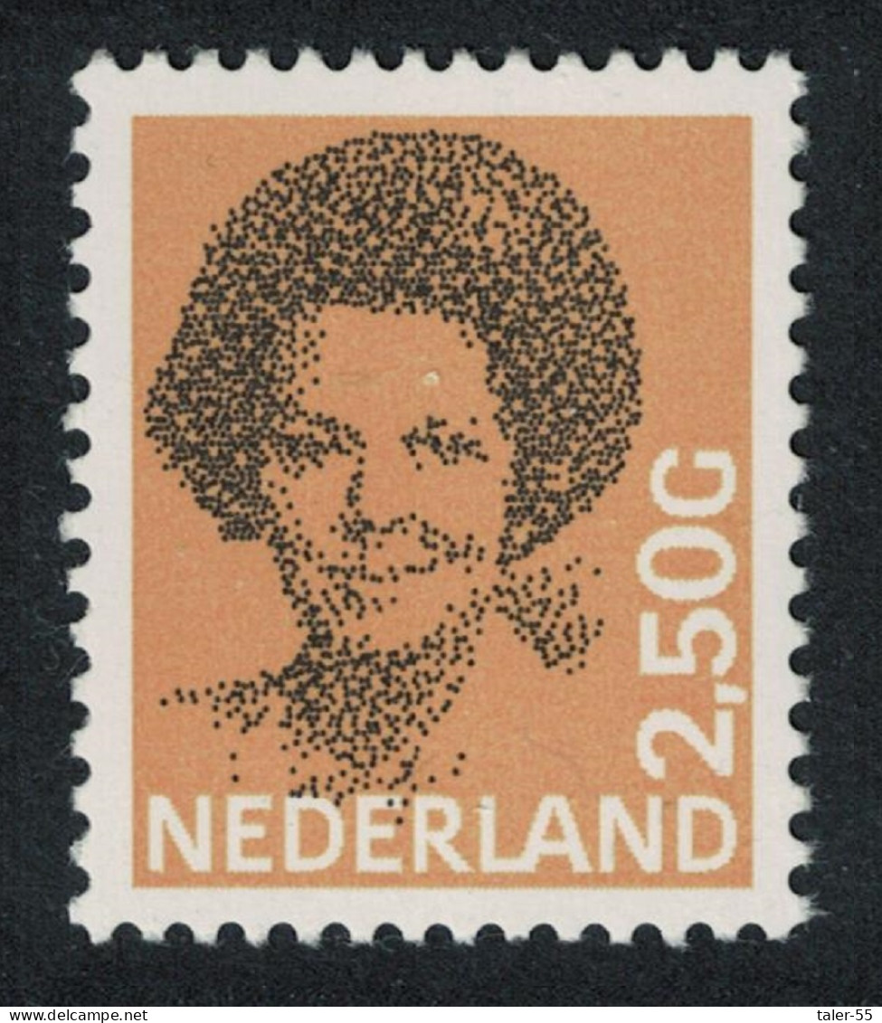 Netherlands Queen Beatrix 2.50G 1986 MNH SG#1383 MI#1304A - Neufs