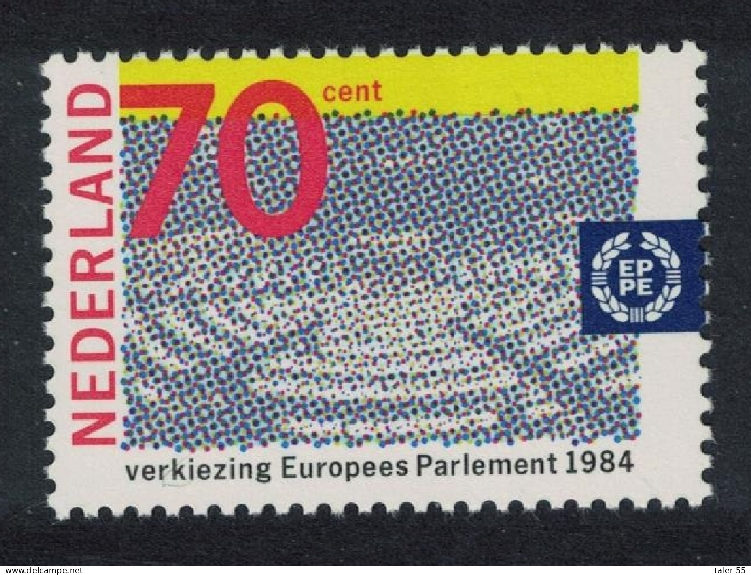 Netherlands Second Elections To European Parliament 1984 MNH SG#1434 MI#1245 Sc#655 - Nuevos