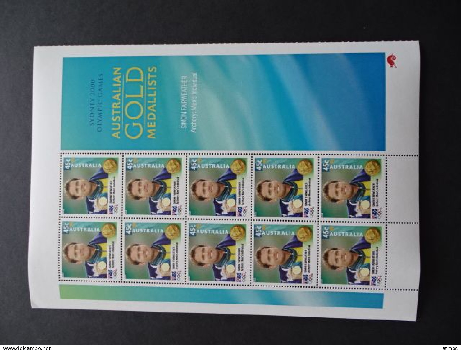 Australia MNH Michel Nr 1979 Sheet Of 10 From 2000 VIC - Mint Stamps
