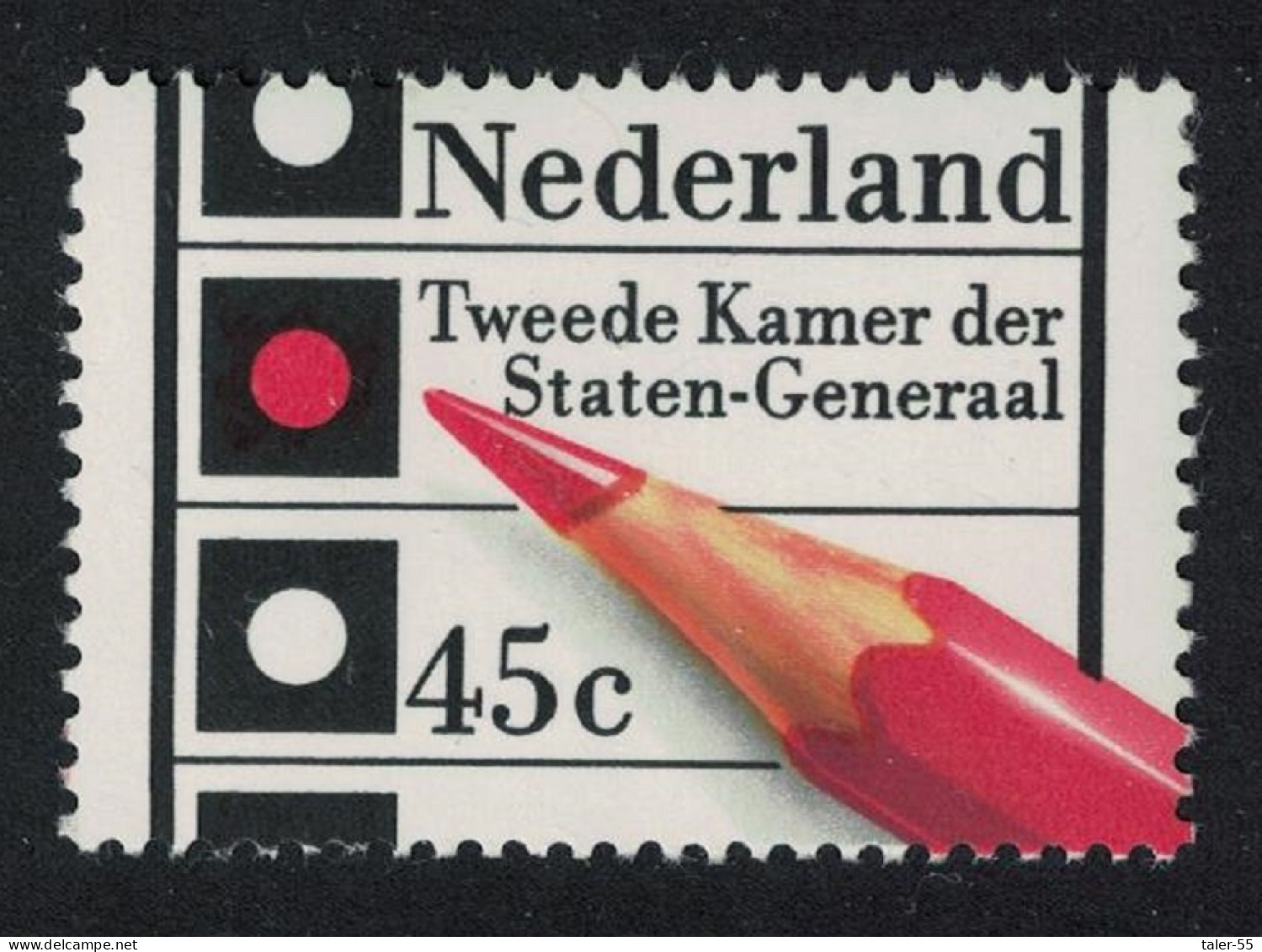 Netherlands Elections To Lower House Of States-General 1977 MNH SG#1265 - Ungebraucht