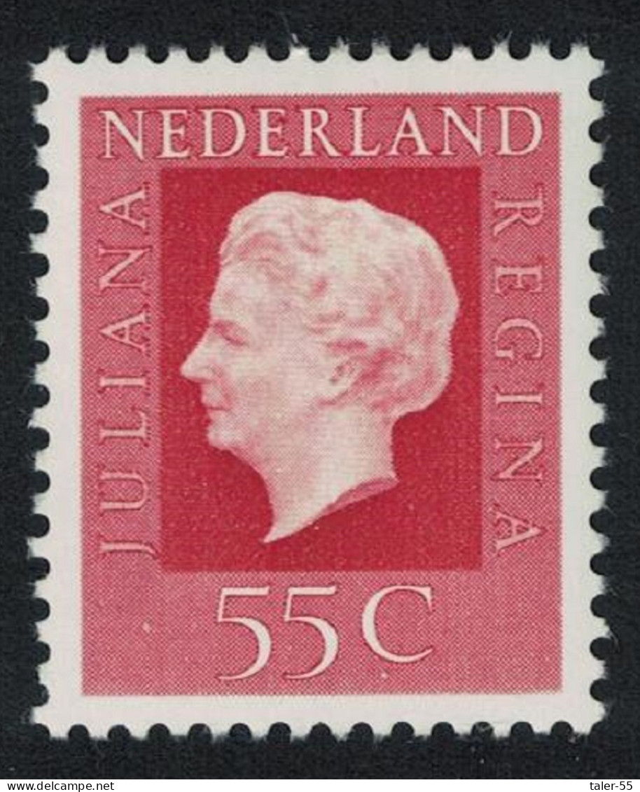 Netherlands Queen Juliana Definitive 55c 1976 SG#1073bc MI#1064A - Unused Stamps