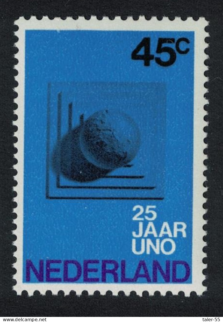 Netherlands 25th Anniversary Of United Nations 1970 MNH SG#1115 - Unused Stamps