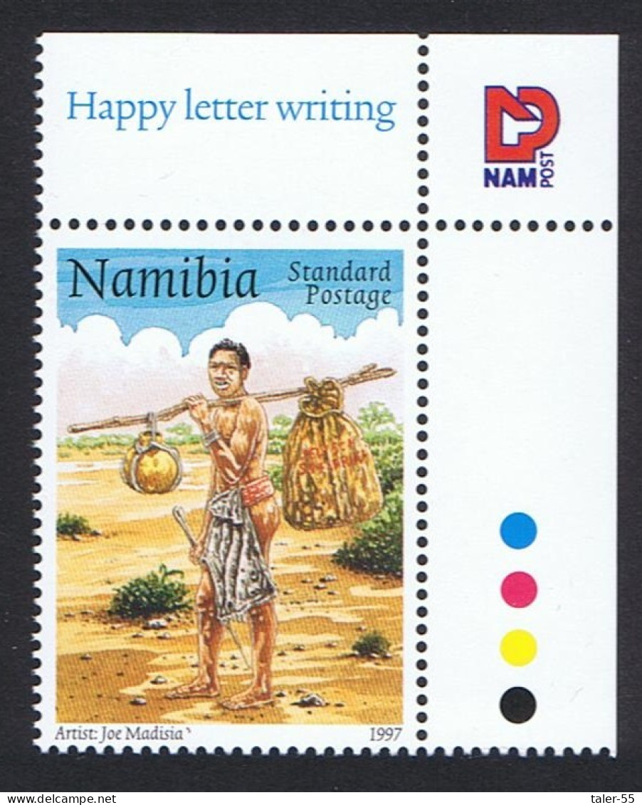 Namibia Postman World Post Day Corner 1997 MNH SG#739 Sc#848 - Namibia (1990- ...)