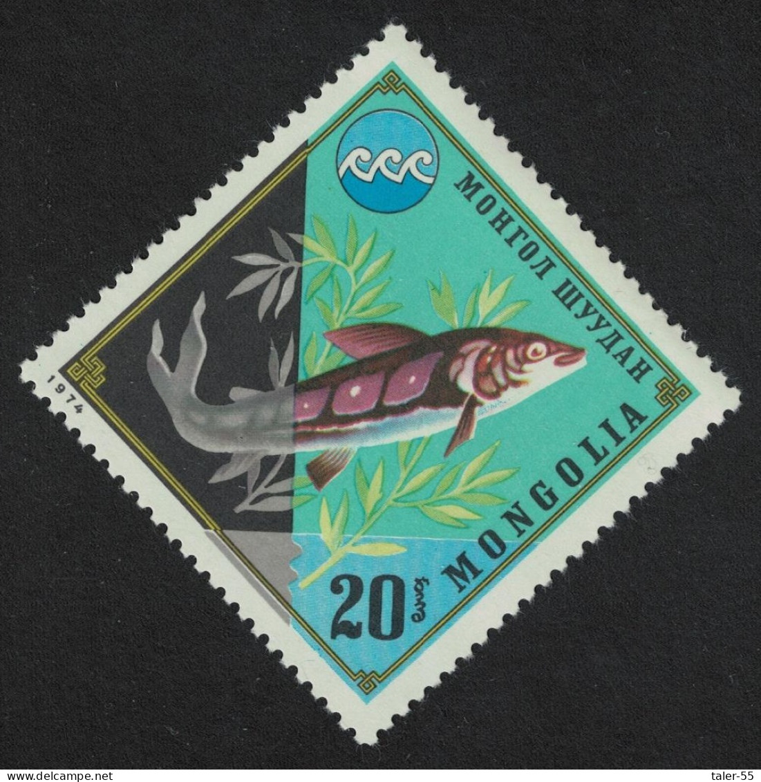 Mongolia Lenok Fish 1974 MNH SG#876 - Mongolie