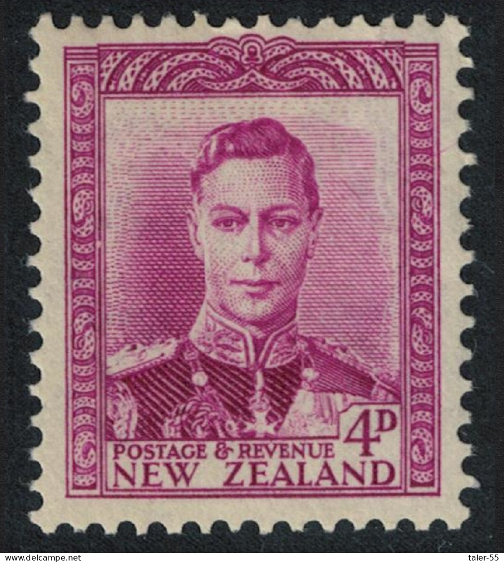 New Zealand King George VI 4d 1941 MNH SG#681 - Neufs