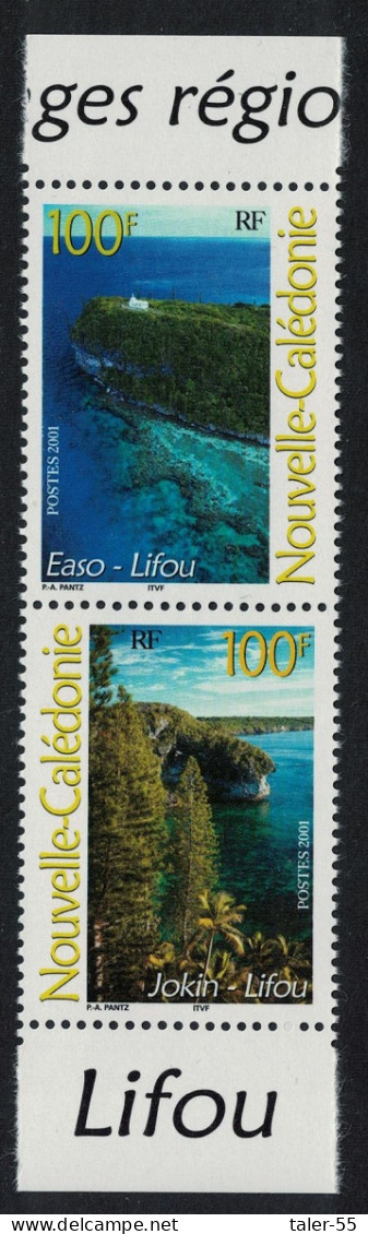 New Caledonia Lifou Island 2v Pair 2001 MNH SG#1246-1247 MI#1252-1253 - Neufs